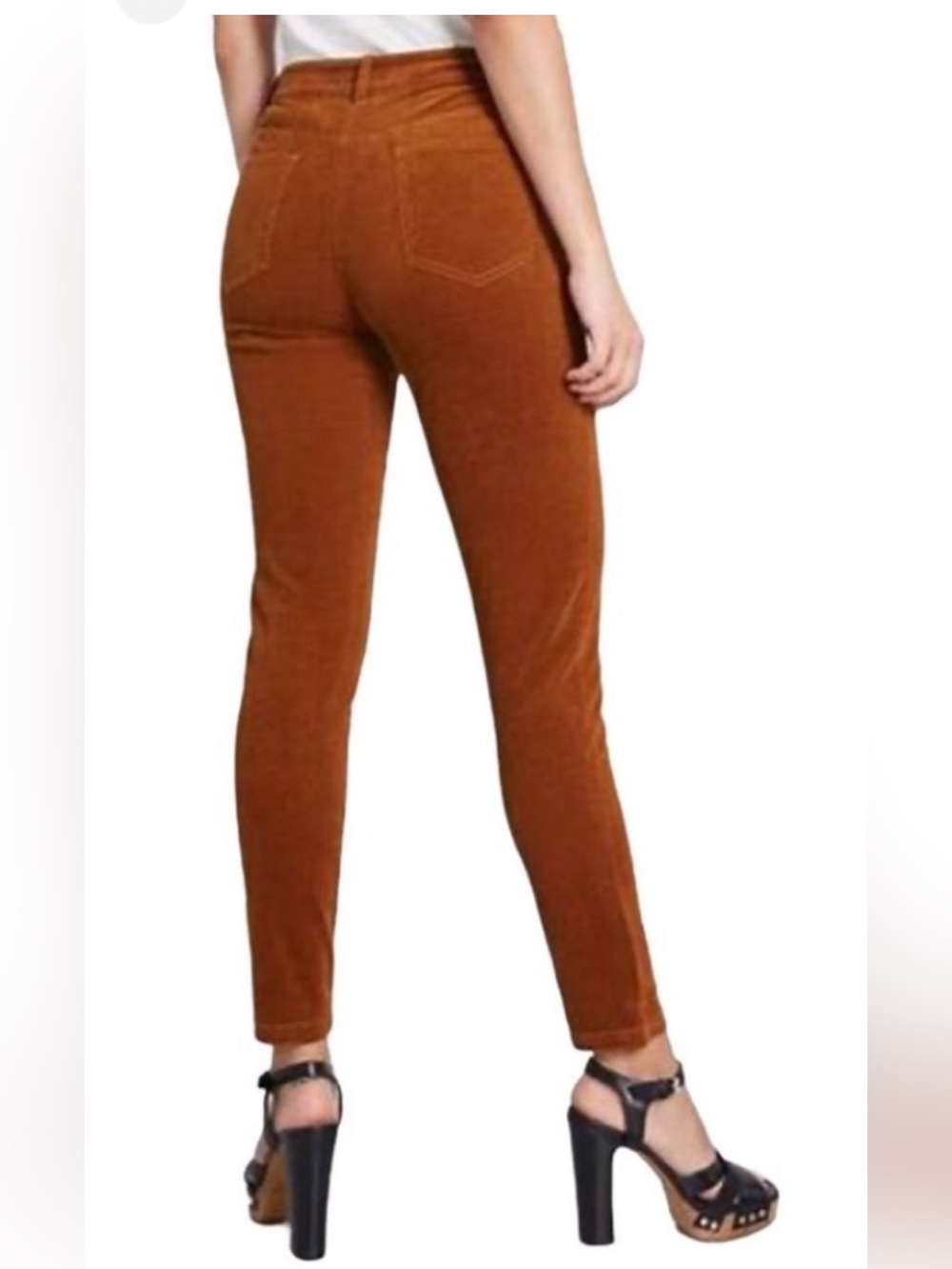 MODCLOTH SKINNY stretch CORDUROYS size 6 teaching ease UNIQUE VINTAGE BOHO